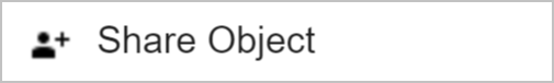 Share object button